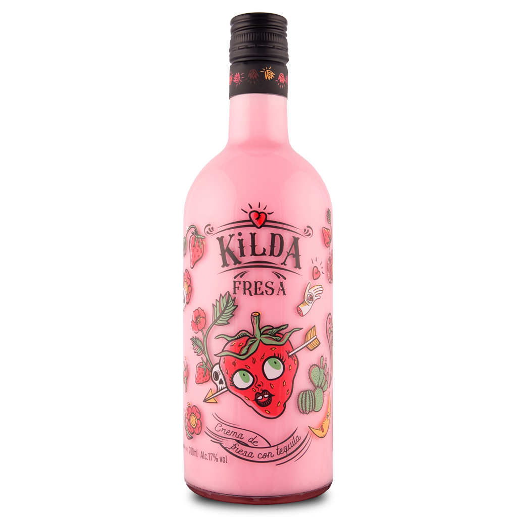 LICOR TEICHENNÉ CREMA DE FRESA CON TEQUILA