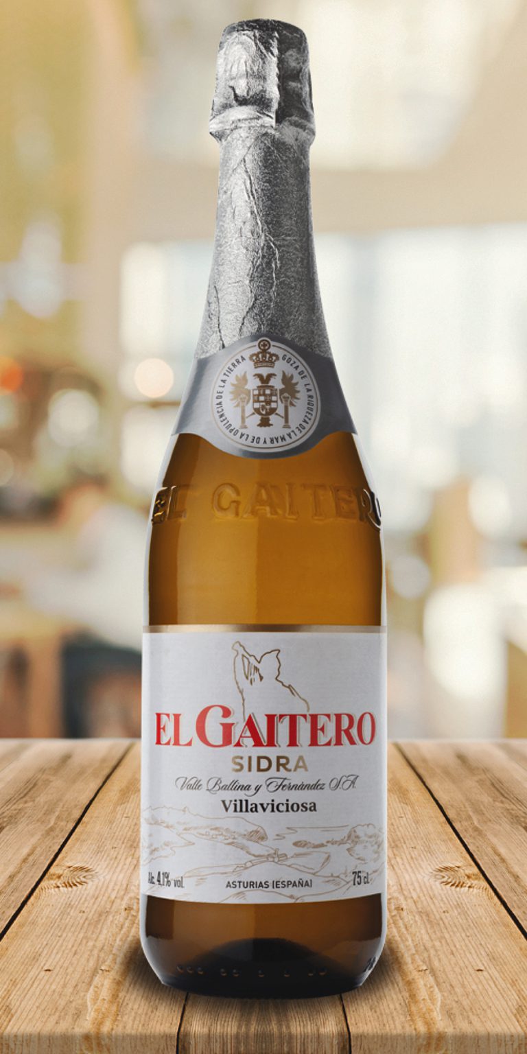 SIDRA EL GAITERO ETIQUETA BLANCA